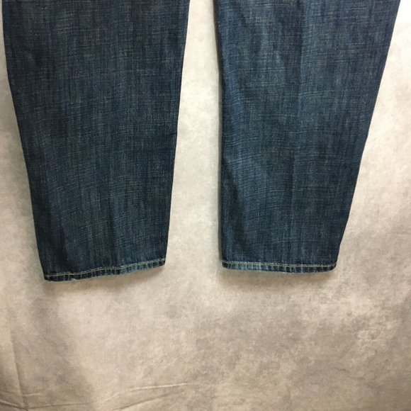 Lucky Brand Mens 221 Straight Fit Blue Jeans size 40x32 Cotton Denim Zipper Fly - Picture 10 of 10